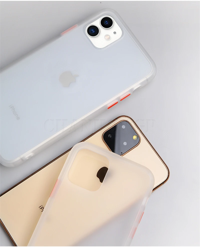 Простой, матовый Силиконовый чехол для iphone 11 pro max 10 x xr xs max 7 8 plus 6 6s plus 6p 7p 8 p Мягкий ТПУ резиновый чехол-бампер