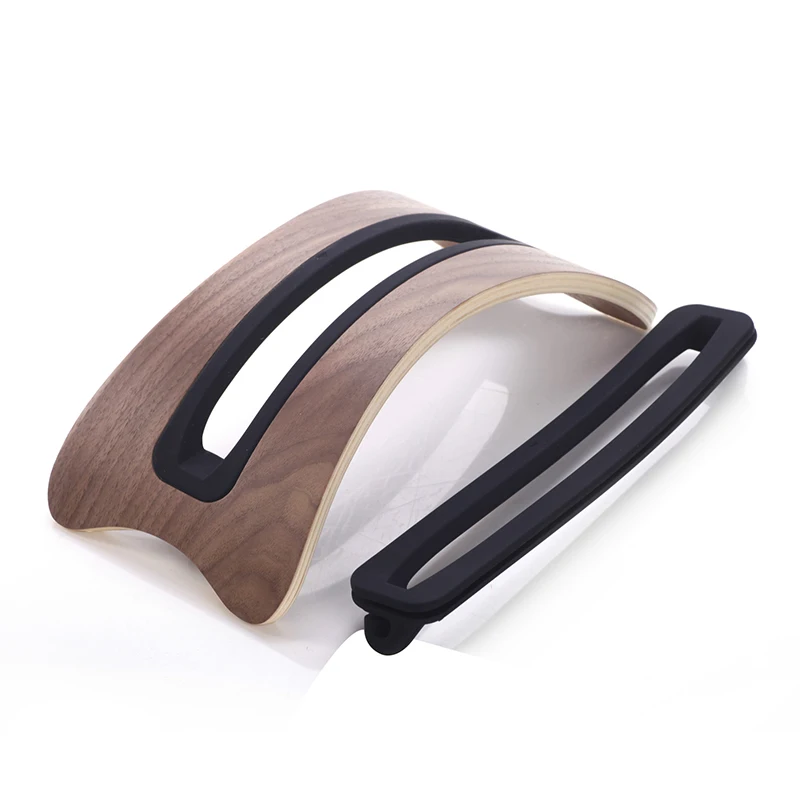 Laptop Wooden Stand for Macbooks Computer Wooden Notebook Stand H-best