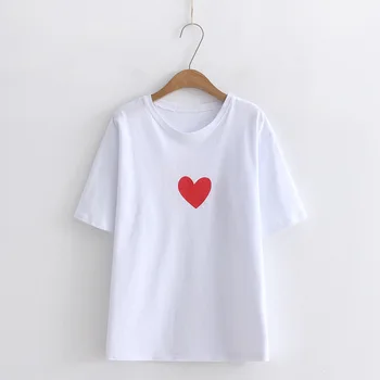 

cotton Fashion Summer For Women 2018 T Shirt Women Shirt Femme Tshirt New Casual