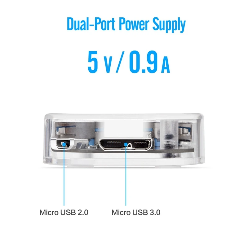 Usb-хаб прозрачный USB3.0 адаптер 4 порта USB комбинированное устройство для чтения карт SD TF все в одном для ПК/ноутбука