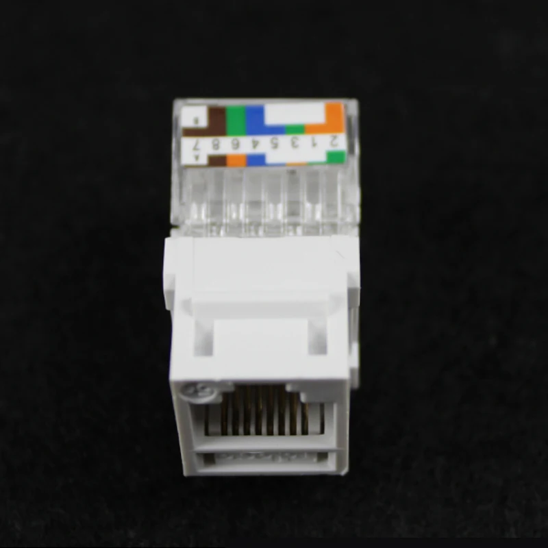 100 шт. Putian style cat5e utp keystone jack компьютерный сетевой модуль RJ45 Модуль информации