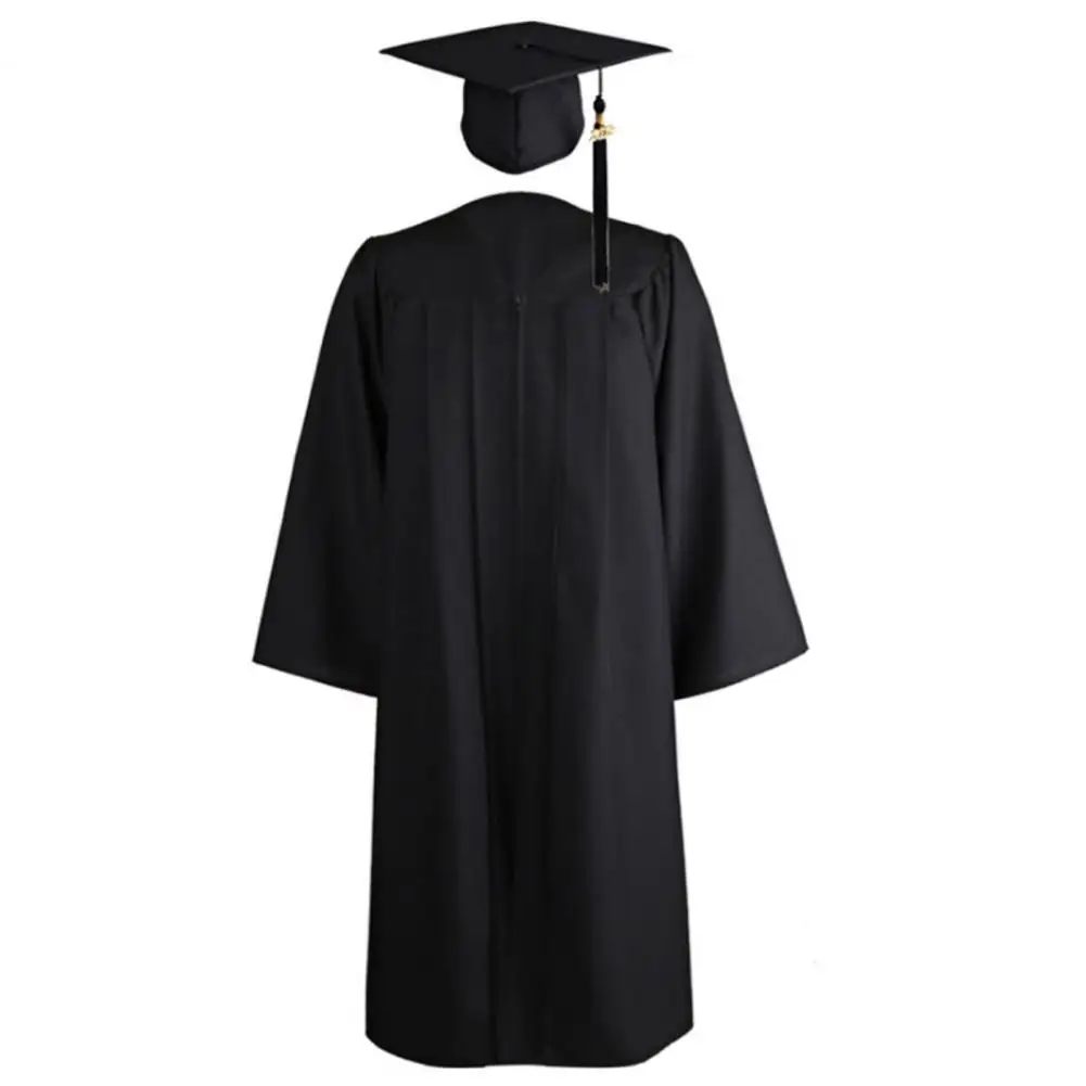 HOT SALE Graduation Gown Solid Color 
