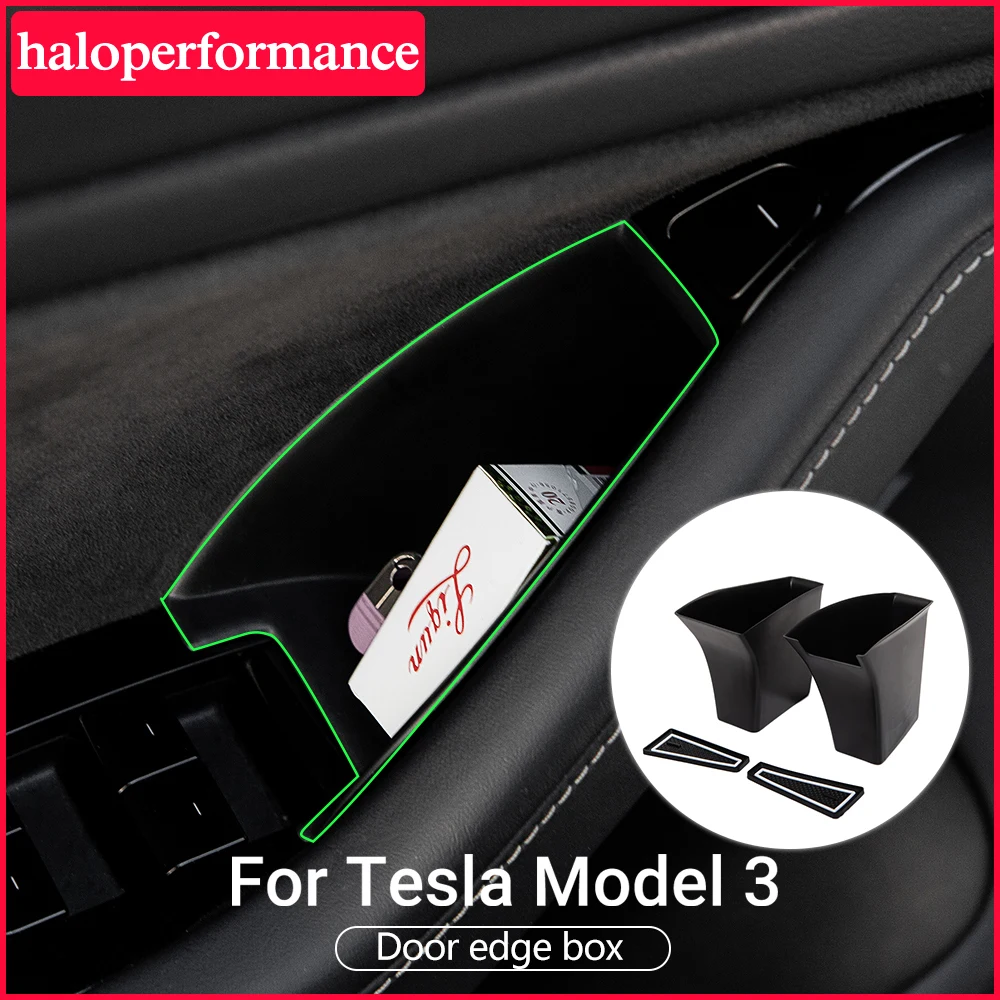 Haloperformance Model3 автомобильный баррель для хранения дверей Tesla модель 3 дверная ручка