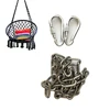 Tree Swing Ropes Hammock Chair Straps Hanging Kit With 2 Carabiners Stainless Steel Chain For Children Swing 1