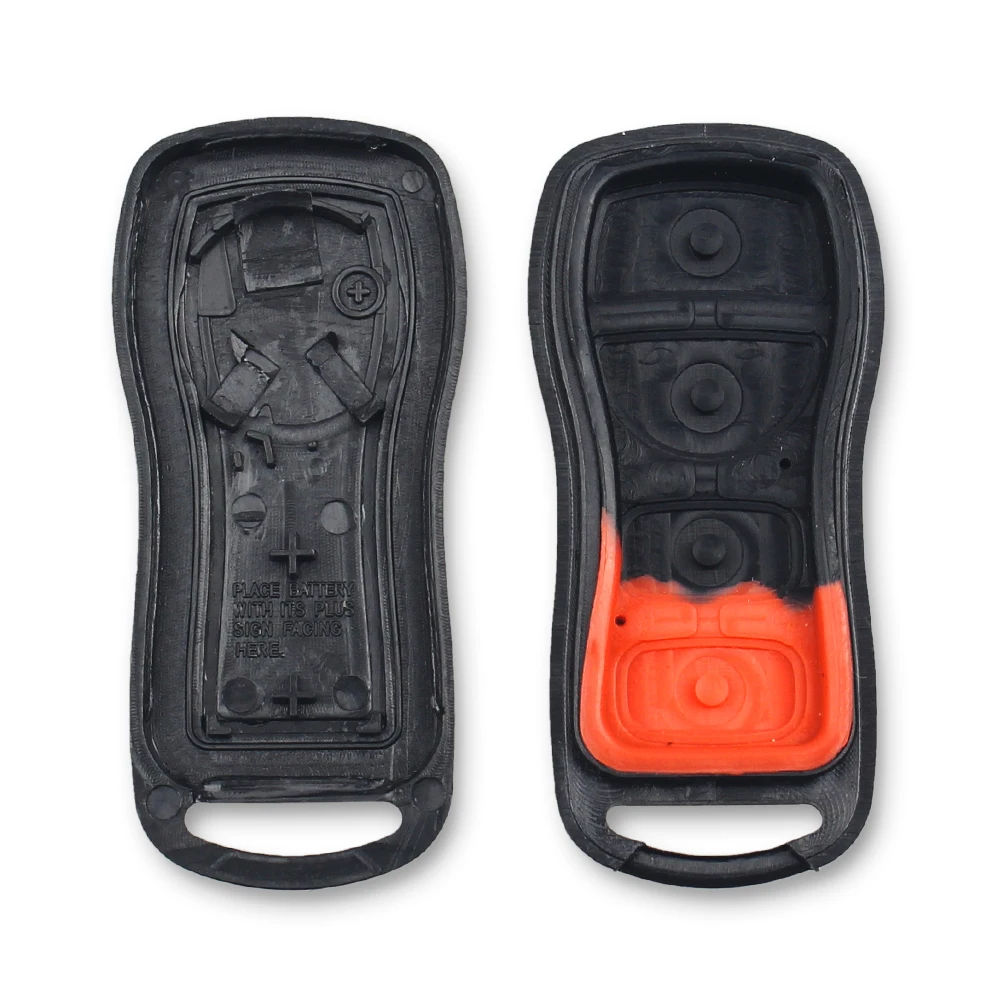 Dandkey удаленного Ключи fob KBRASTU15 4 кнопки для Nissan Altima Максима 350Z Armada 2004 2005 2006 2007 2008 2009