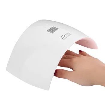 

hot 24W LED UV Nail Lamp Nail Polish Dryer UV GEL Light Nail Art Manicure Tool 2018 Selling