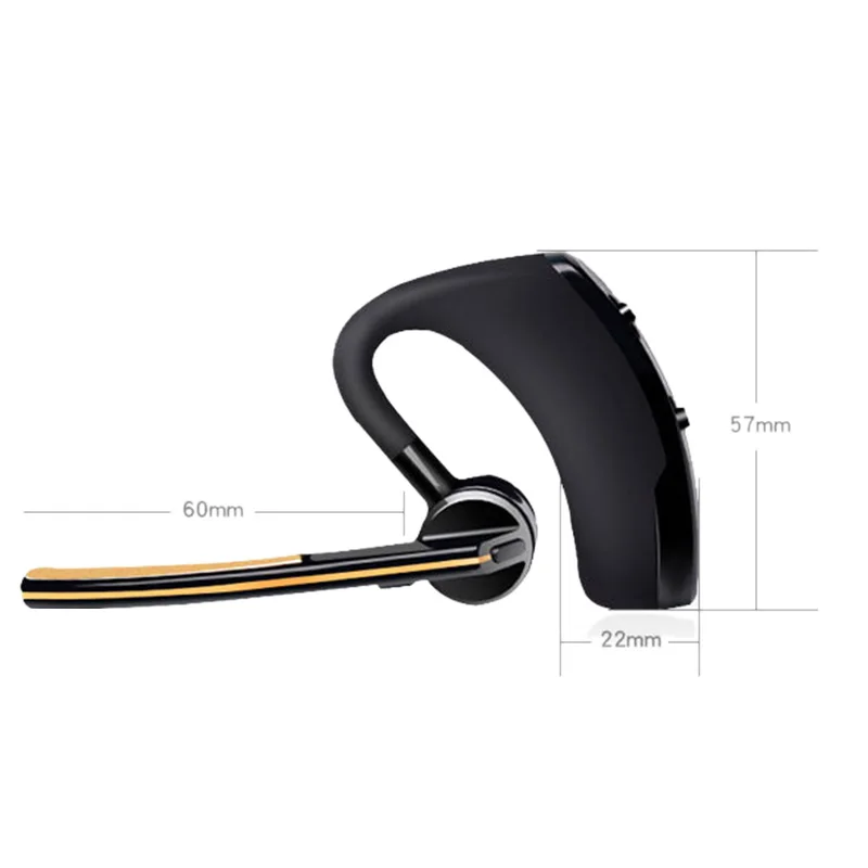 Ams-беспроводная bluetooth-гарнитура с Microphone-V4.1+ Edr bluetooth-гарнитура, 48+ рабочих часов, 200+ часов в режиме ожидания, офис/вождение