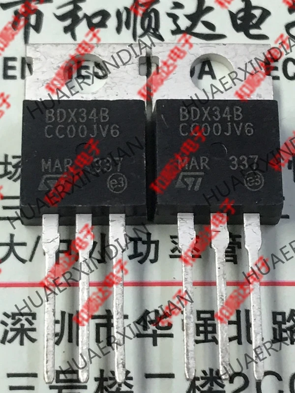 10 шт./лот и BDX34B-220 80V 10A