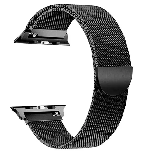 Ремешок для часов, Миланская петля, ремешок для apple watch band 44 мм 40 мм наручных часов iwatch, ремешок 42 мм, 38 мм apple watch 4/3/2 аксессуары Нержавеющая сталь браслет
