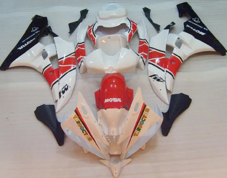 Новые ABS полные комплекты обтекателей подходят для YAMAHA YZF-R6 2006 2007 Обтекатели набор YZF1000 YZF R6 06 07 корпус инжектора части горячая распродажа