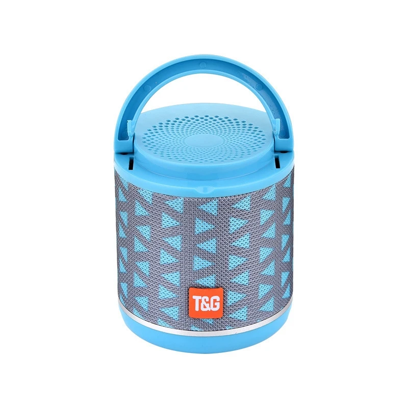 TG518 bluetooth беспроводной динамик серии FM бас стерео сабвуфер открытый подвесной Саундбар динамик TWS - Цвет: Sky Blue