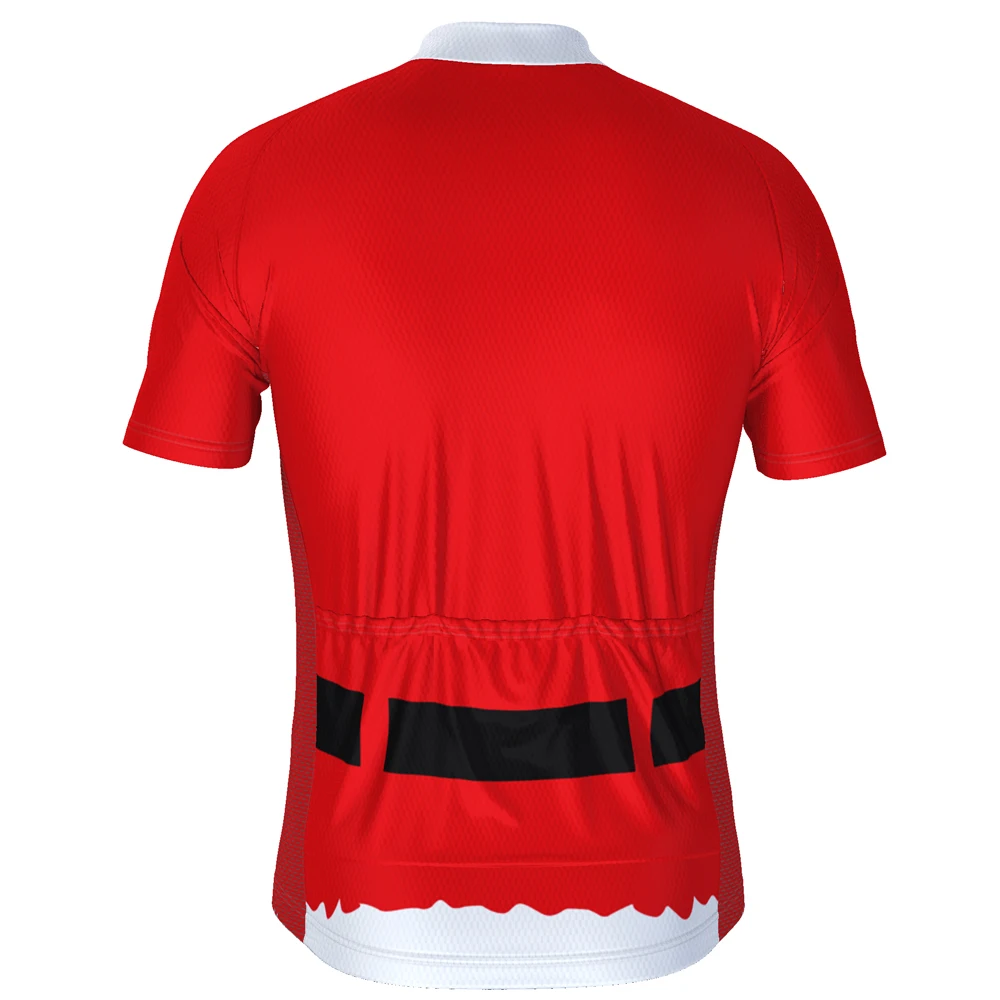 HIRBGOD Мужская велосипедная одежда с коротким рукавом для рождества, одежда для велоспорта Санты, одежда для велоспорта, HK123
