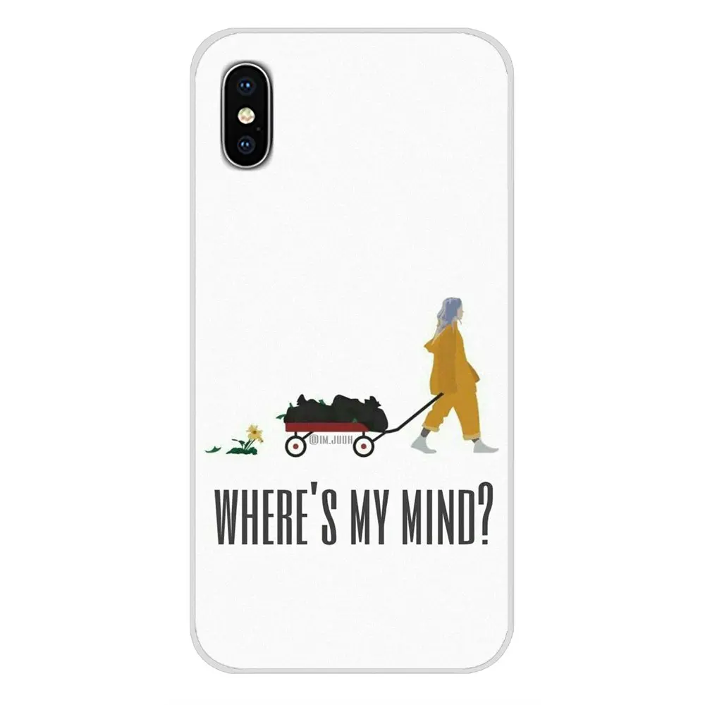 images 7 Аксессуары чехлы для телефонов Чехлы Billie Eilish куда идти для Xiaomi Redmi 4A S2 Note 3 3S 4 4X5 Plus 6 7 6A Pro Pocophone F1 - Цвет: images 7