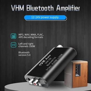 

VHM338 Mini Bluetooth 5.0 Digital Amplifier Hifi 2.0 Stereo Wireless o Receiver Power Amplifier
