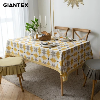 

GIANTEX Table Cloth Luxury Bohemia Tablecloth Rectangular Tablecloths Dining Table Cover Obrus Tafelkleed mantel mesa nappe