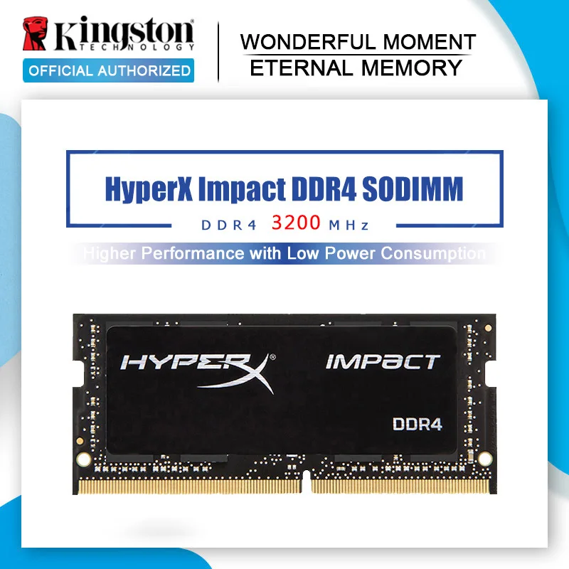 Kingston Memoria Ram ddr4 3200MHz 8gb 16gb 32g HyperX Impact