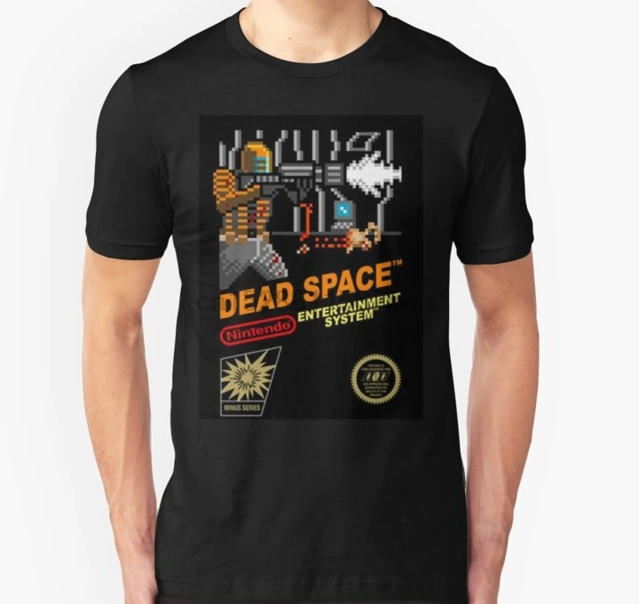 Мужская футболка dead space nes cover art унисекс с принтом Футболки|Футболки| |