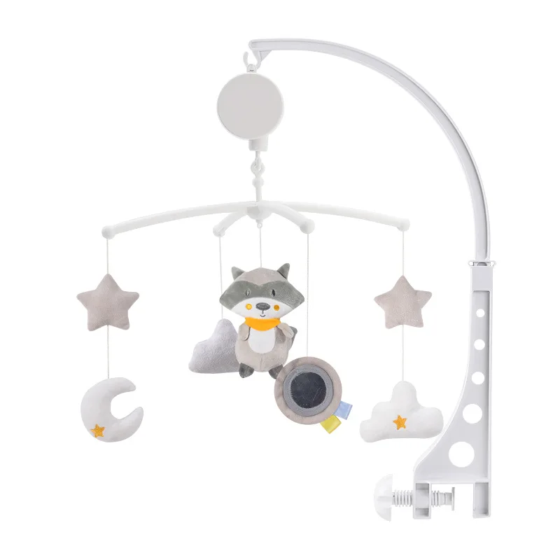 New Baby Crib Mobiles Rattles Music Educational Toys Bed Bell