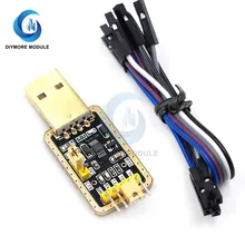 Mini CH340 RS232 Usb Naar Ttl Converter Module Seriële Poort 3.3V/5V Met Power Indicator Voor Set-Up Box/Router Firmware Upgrade