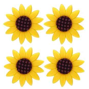 

4 Pcs Car Sunflower Accessories Car Air Freshener Sunflower Air Vent Clips Air Vent Decorations Perfume for Cars