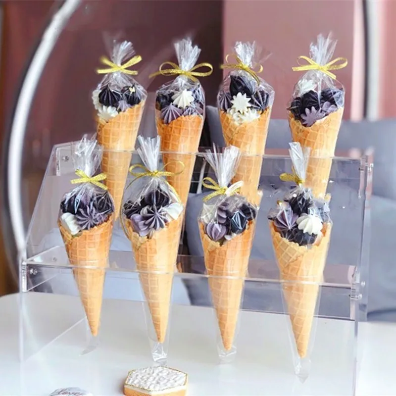 Sac Triangulaire Transparent Pour Cornet De Creme Glacee Pour Bonbons Pop Corn Avec Pli Sac Cadeau Emballage De Fete D Anniversaire Et De Mariage Aliexpress Sac Triangulaire Transparent Pour Cornet De Creme Glacee Pour Bonbons Pop Corn Avec Pli Sac Cadeau Emballage De Fete D Anniversaire Et De Mariage Aliexpress