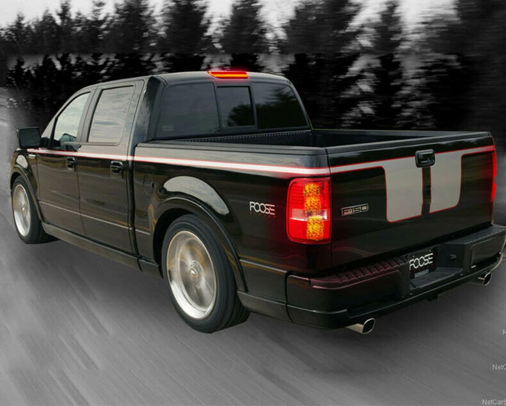 1x OEM подходит для 04-08 Ford F-150 пикапа грузовика дым объектив 3-й третий светодиодный тормозной фонарь лампа