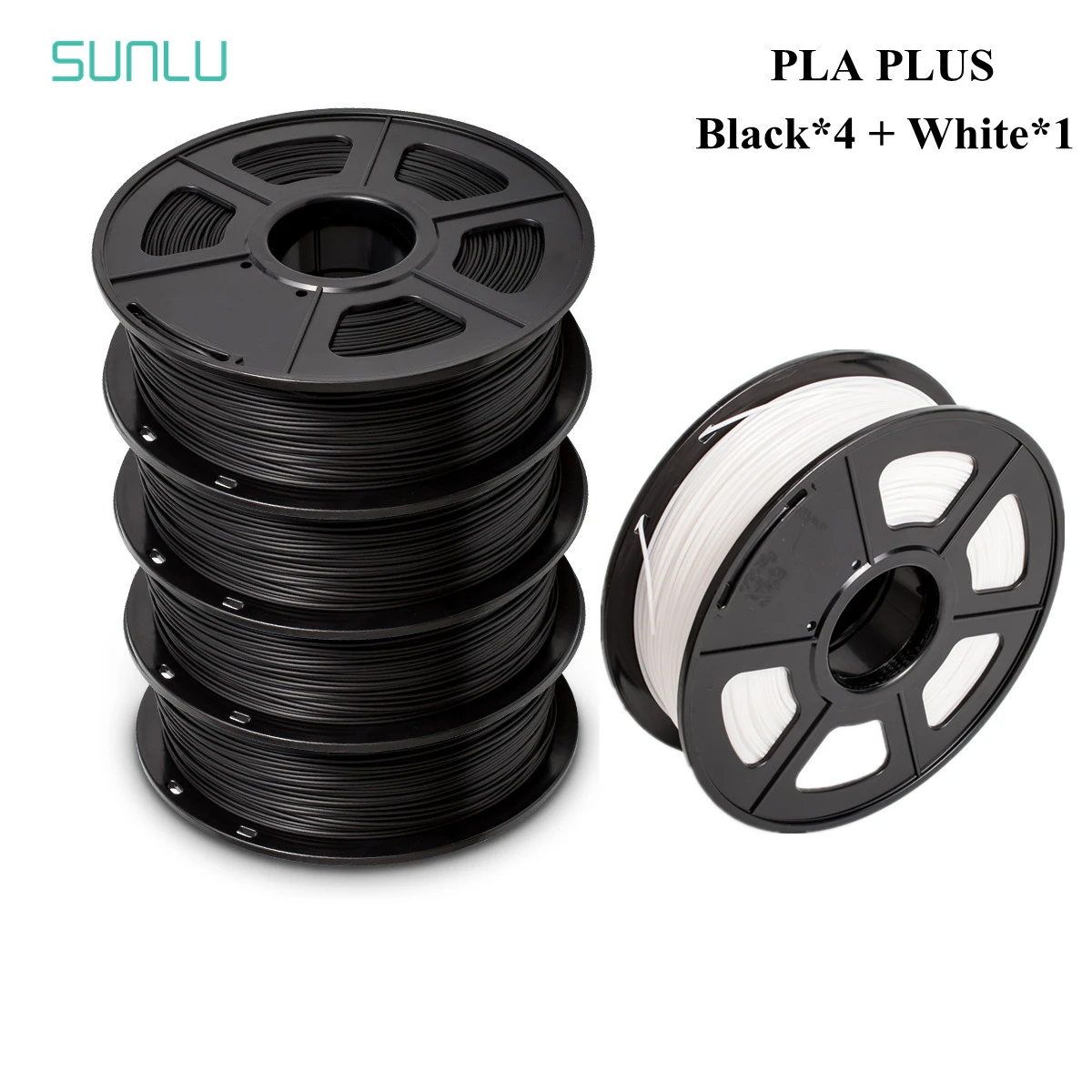 Sunlu Pla Filament 3D Printer Filamen Pla Plus 1Kg Een Roll 1.75Mm
