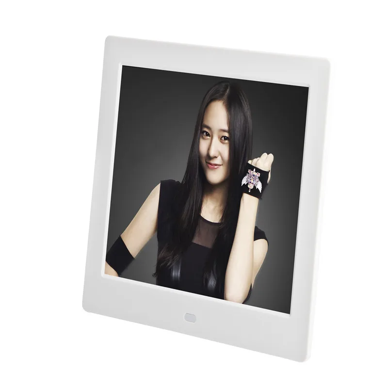 

Factory Direct Selling 8 Inches Digital Photo Frame Electronic Frame Video He Image Music Player/Display Cabinet Advertising Mac