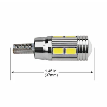 

2Pcs LED Lights Error-Free DC 12V White License plate Ceiling 5630 SMD
