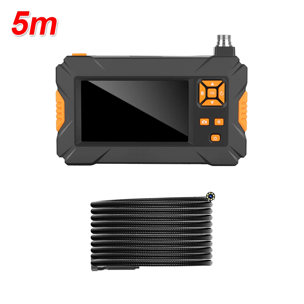 

new arrival Endoscope With Display Screen USB Cable And Hooks Magnets Side Mirrors No Complicated Operations Plug And Play