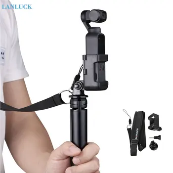 

For DJI Osmo Pocket Tripod Adapter Base Holder Stand with Quick Release Mount Neck Strap Lanyard for Osmo Pocket Accessory Part