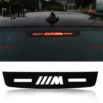 

M Tech Sports -Carbon Fiber Style High Brake Light Sticker Fit ALL SERIES Fiber Universal For All Series