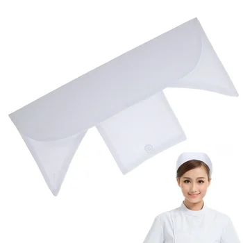 

Women Nurse Cap Headband (White)