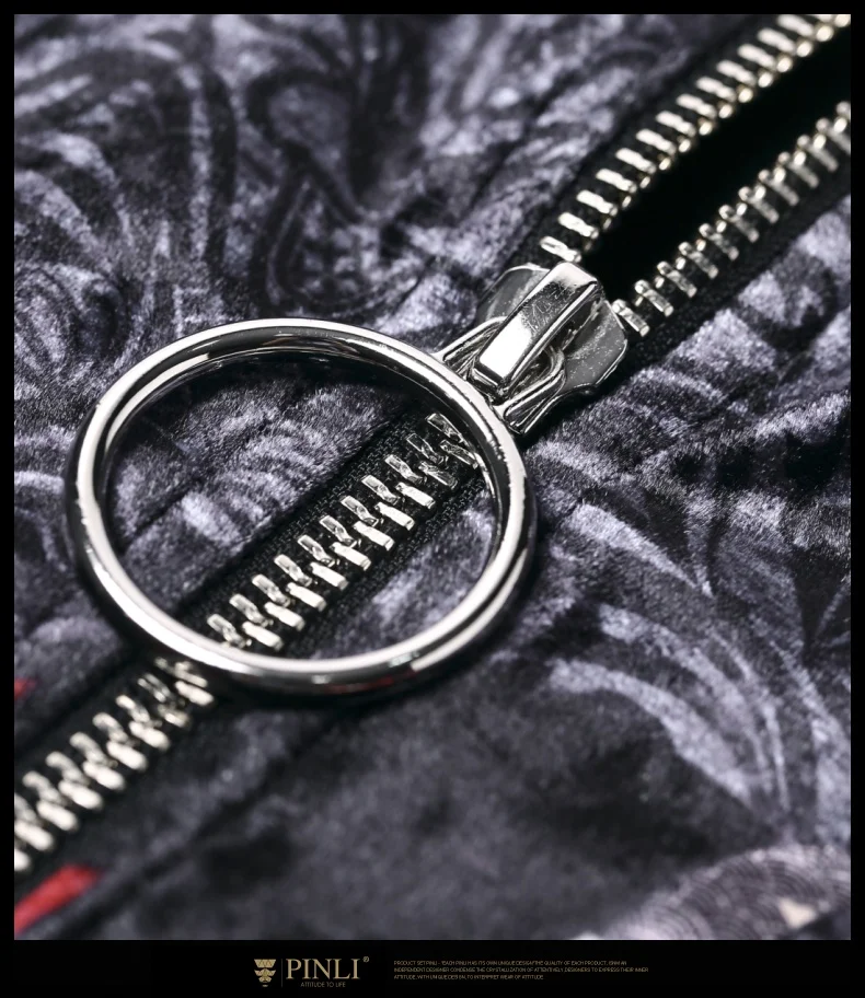 Jaqueta Masculino Militar Pinli продукт, сделанный осенью года, новая Мужская бархатная куртка с принтом, страны B193104296
