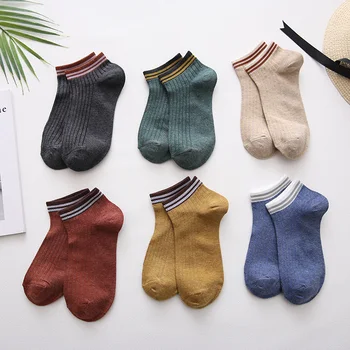 

6 pairs of autumn new Baita breathable comfortable cotton socks