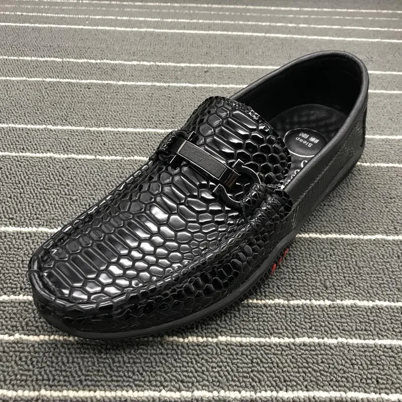 

Fashion Driving Shoes outdoor Loafers Men genuine Leather Shoes Casual Breathable Business Shoes Zapatillas Hombre moccasins