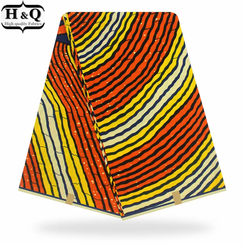 

2019 African Wax Print Fabric Veritable Dutch Wax 100% Cotton Nigerian Cotton Fabric 6 Yards/Pcs Batik Fabric For Sewing Dress