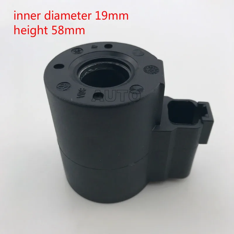 Электромагнитный клапан катушки Внутренний диаметр 19 мм высота 58 напряжение DC12V