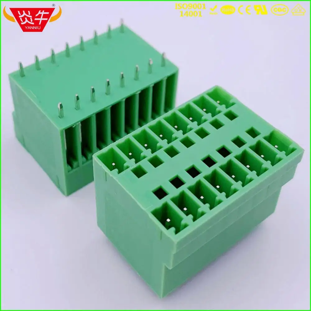 Plug-in Blocos Teminal 15 12 Edgvh Milímetros 4pin24pin Mcdv – 2-g1-3 Phoenix Contact Degson 5 Kefa Kf2edgvh 3.5 2pp Pcb