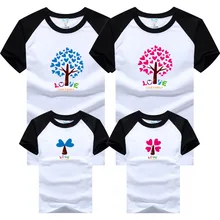 2020 Summer Style T-shirt Mother Daughter Clothing Family Matching Outfits Men Women Child Father Son Family Look Clothes unicorn inflatable cosplay costume mother daughter clothes ride on animal outfit for child adult matching outfits family look