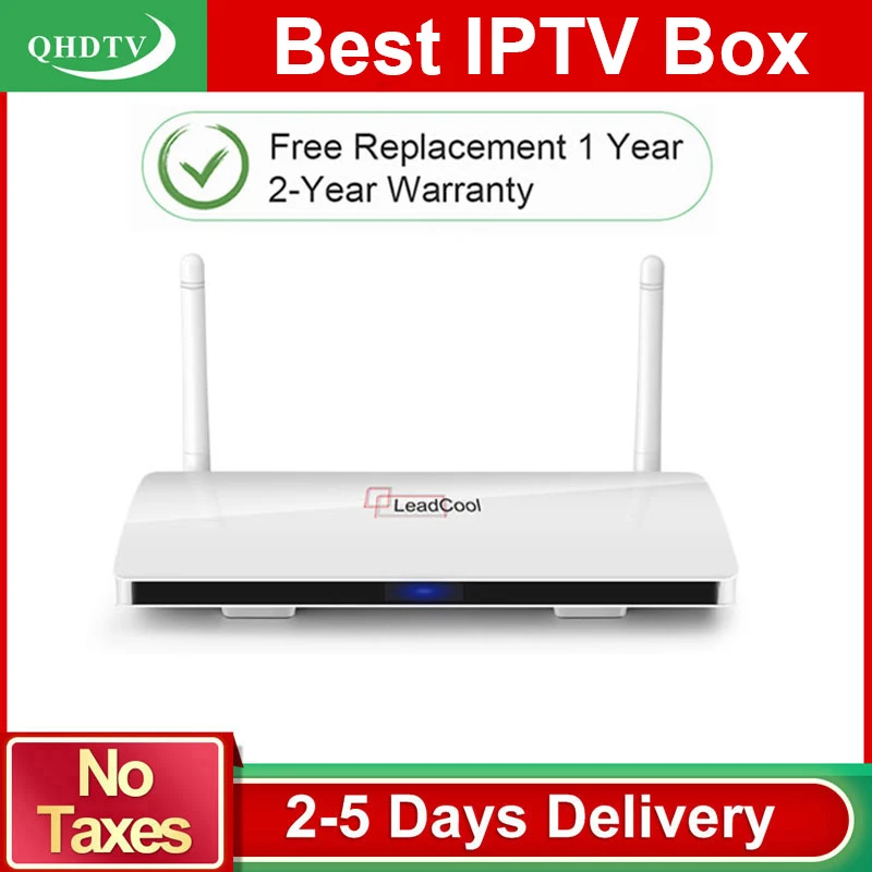Leadcool IP Испания арабский Бельгия ТВ приставка 1 год QHD Android RK3229 немецкий Италия