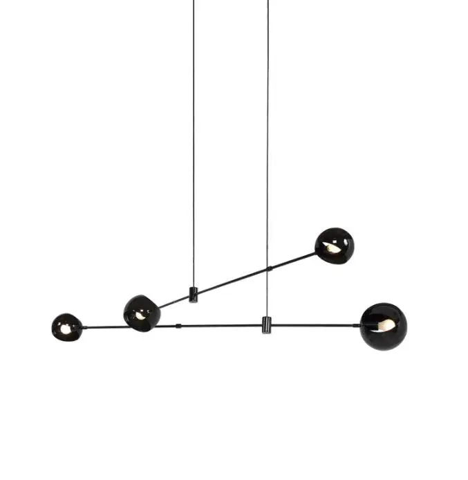 

Nordic vibia Line Geometric Led Pendant Light Wireflow design hanging pendant lamp industrial Wires Adjustable Lustres luminari