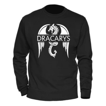 

Mans Hoodies Dracarys Dragon Game Of Thrones Clothes 2020 Keep Warm Winter Fall Sweatshirts Mans Round Neck Streetwear Clothing