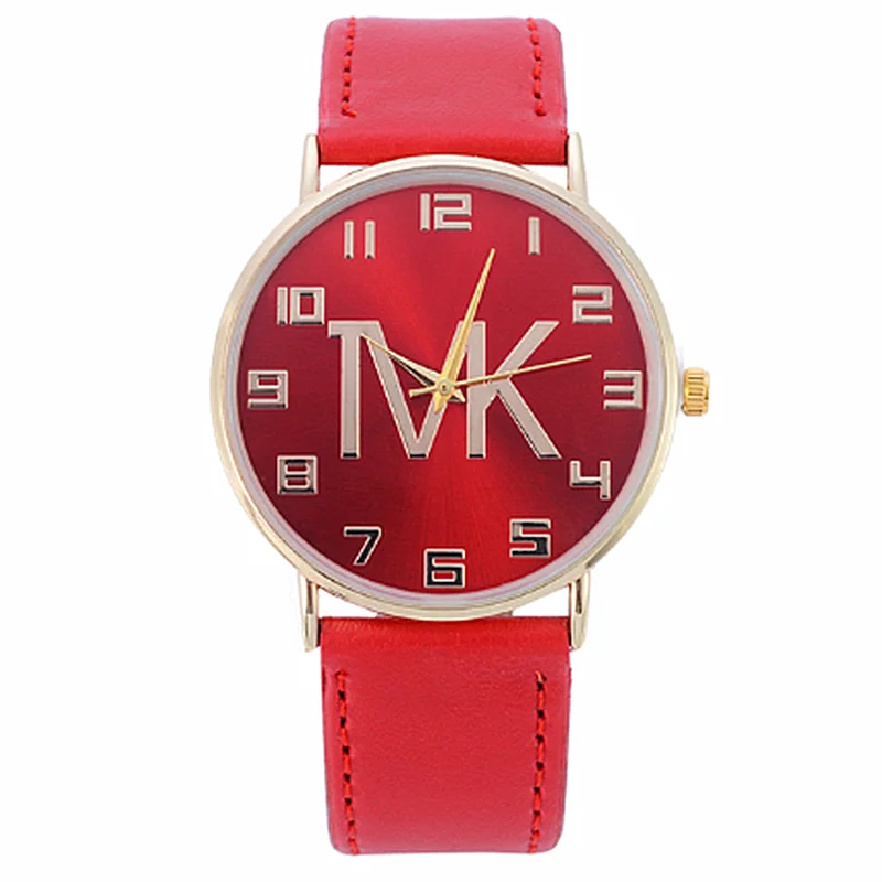 

Zegarek 2020 New Brand TVK Women Sports Watch Reloj Multiple Colour Leather Ultra-Thin Digital Dial Ladies Dress Quartz Clock
