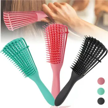

Detangling Brush 4c Hair Detangler Brush for Curly Hair Wet Thick Kinky Hair Adjust Hair Brush Scalp Massage Detangle Hairbrush