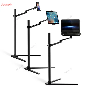 

Mobile phone flat universal bracket floor type folding aluminum alloy support shelf base office clip CD50 T07