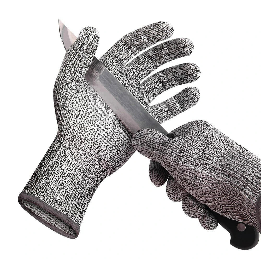 1 пара мужские спортивные перчатки с защитой от порезов из нержавеющей стали 5 проволочных мясников, перчатки для альпинизма