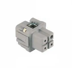 

4-pin 4-core Female Ferrule Rectangular Heavy-load Connector Aviation Plug 10A