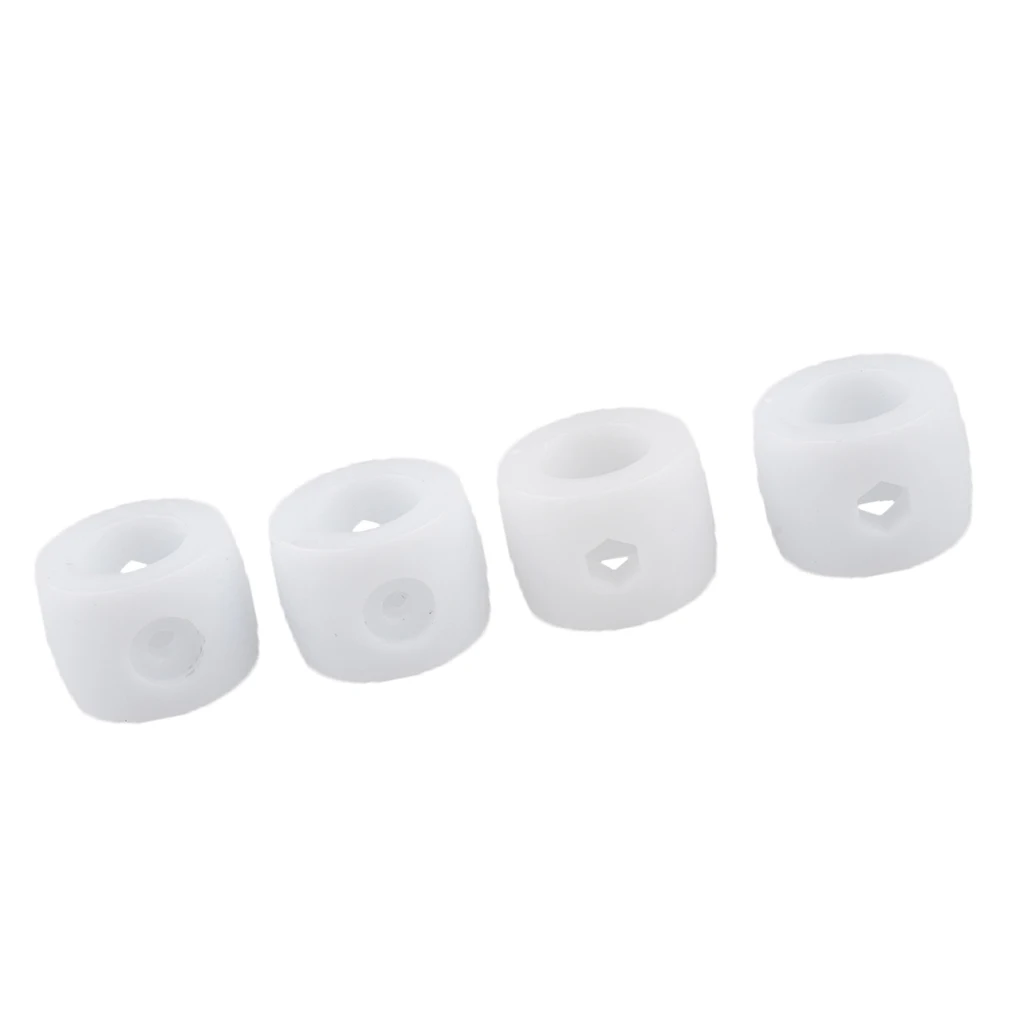 High Quality Durable 4 Pieces 16mm Rod Bumper For Foosball Table Soccer Football Buffer Replacement Parts Fussball