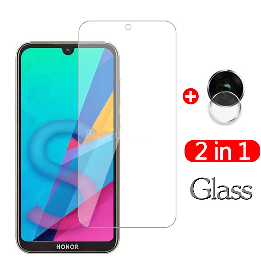 

2-in-1 Tempered Glass for huawei honor 8s 8 s glas screen protector honor 8s honor8s 8 s KSE-LX9, KSA-LX9 HD protective glass